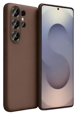 Newface Samsung Galaxy S26 Ultra First Silikon - Kahverengi