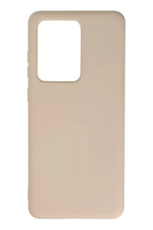 Newface Samsung Galaxy S20 Ultra Kılıf Nano İçi Kadife Silikon - Pudra