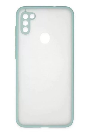 Newface Samsung Galaxy A11 Kılıf Montreal Silikon Kapak - Turkuaz
