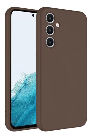 Newface Samsung Galaxy A16 5G Kılıf First Silikon - Kahverengi