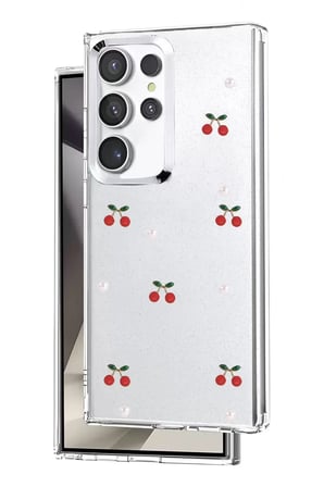 Newface Samsung Galaxy S23 Ultra Fiyonk Desenli Kapak - Desen 9