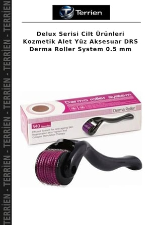 Delux Serisi Cilt Ürünleri Kozmetik Alet Yüz Aksesuar DRS Derma Roller System 0.5 mm