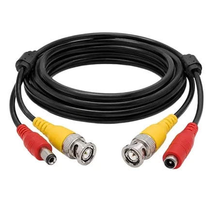 Powermaster Bnc-Bnc - Power Kablo Dişi-Erkek Jack’Lı 5 Metre