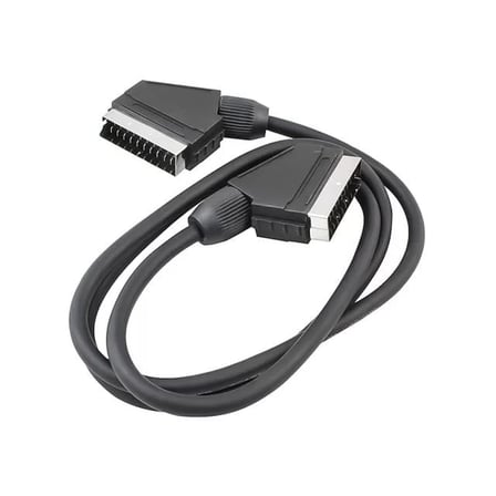 Powermaster Scart Scart 3 Metre Siyah Kablo