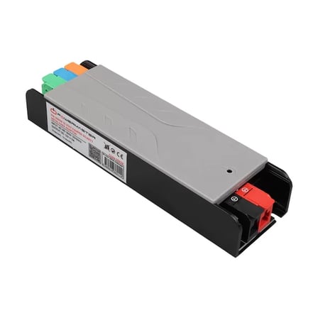 Powermaster Pm-26838 12 Volt 5 Amper 60 Watt Slim Metal Kasa Adaptör Voltaj Göstergeli 148X43X27Mm