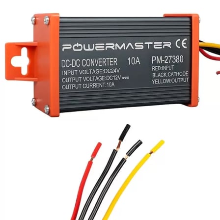 Powermaster Pm-27380 24V Dc 12V Dc 10 Amper Oto Konvertör