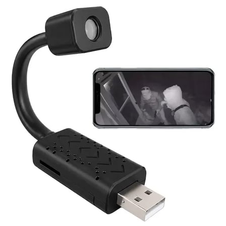 Hello Hl-37822 Kablosuz Mini Wi-Fi Akıllı Güvenlik Kamerası Taşınabilir Usb Girişli
