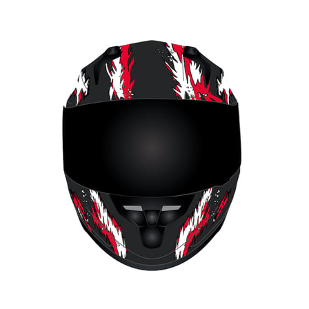 SHIRO 5061 KASK FF BLASTER DEMON 2XL(GÖZLÜKLÜ)
