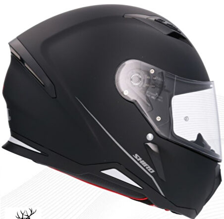 SHIRO KASK FULLFACE HUNTER M.C MAT SİYAH M 5758