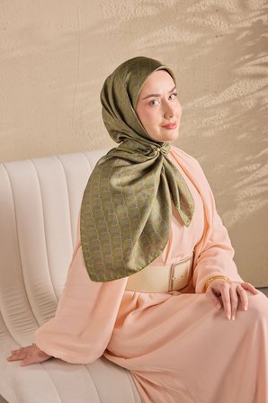 Silk Home Twill İpek Desenli Eşarp 11521