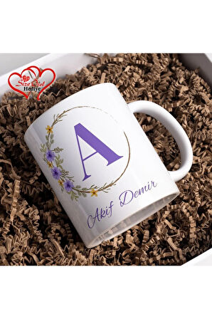 Kişiye Özel İsimli Kupa Bardak