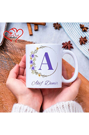 Kişiye Özel İsimli Kupa Bardak