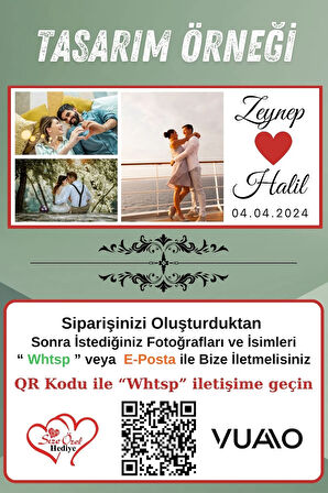 Kişiye Özel İsimli, Tarihli ve Fotoğraflı Kupa Bardak - Size Özel Hediye