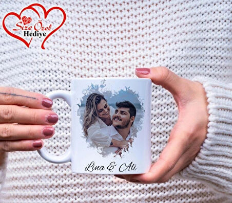 Kişiye Özel Fotoğraflı ve İsimli Kupa Bardak - İsme Özel Kupa Bardağı