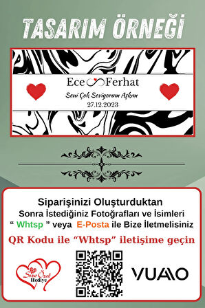 Kişiye Özel İsimli & Tarihli Desenli Kupa Bardak - İsme Özel  Baskılı Kupa Bardağı