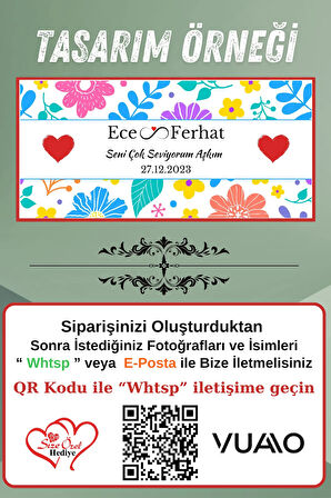 Kişiye Özel İsimli & Tarihli Desenli Kupa Bardak - İsme Özel  Baskılı Kupa Bardağı