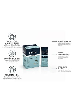 Hazır Türk Kahvesi Orta - 9 Gr. 12 Adet*1 (Kutu)