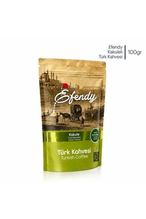 Efendy Geleneksel Kakuleli Türk Kahvesi - Doypack - 100 gr.