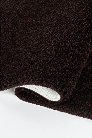 Doğal Kaymaz Taban 2'li  Soft Shaggy Banyo Paspası 60x100 - 50x60