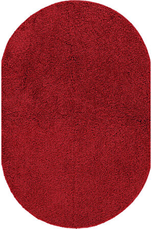 Soft Shaggy Doğal Kaymaz Taban Oval Halı 80x120 - 100x150 - 120x180