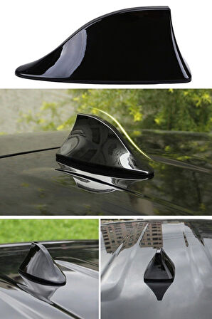 Citroen C5 2000-2008 Elektrikli Siyah Shark Balina Anten Piano Black