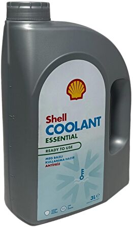 Shell Coolant Essential 4 Mevsimlik Mavi Antifriz 3 Litre