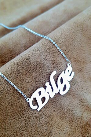 925 Ayar Gümüş Isim Kolye Rose Gold Silver