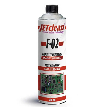 JETCLEAN F-02 500 ML FLUX ANAKART TEMİZLEME SPREY