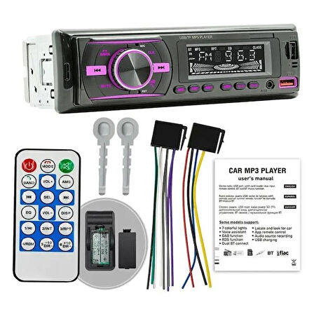 PREMIO KAC38 7 ÇİFT USB/SD/FM/AUX/BLUETOOTH KUMANDALI MEKANİKSİZ TEYP 4X55 WATT