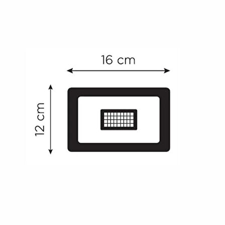 Projektör Ultra Slim Kasa 50W 6500K