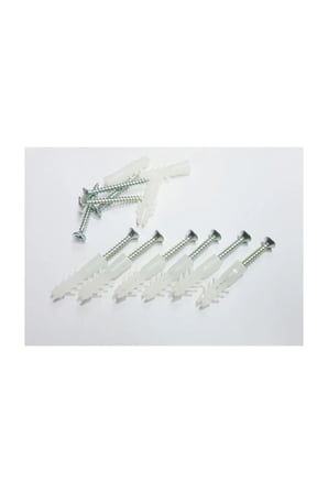 Plastik Dübel 8 Mm (50 Adet) Dübel Vidası (50 Adet)