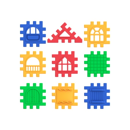 SHNSTORE 03702 Puzzle City 64 Parça SHN0720