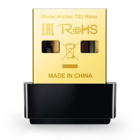 TP-LINK ARCHER T2U NANO AC600 WIRELESS USB ADAPTOR SHN0720