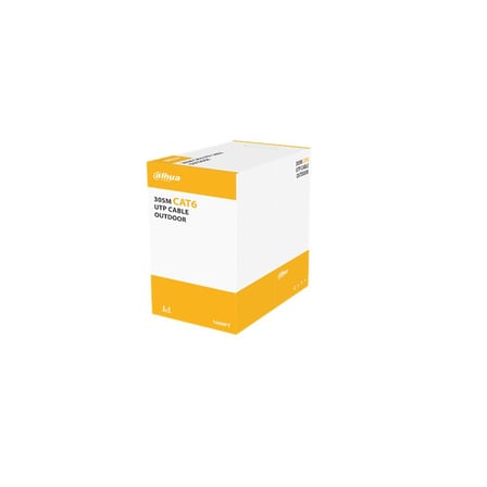 DAHUA PFM922-6UN- CAT6 305 METRE 23AWG CCA PE OUTDOOR SİYAH RENK KABLO SHN0720