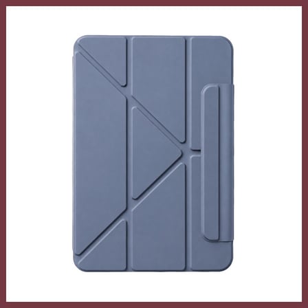 SHNSTORE iPad 2025 10.9 10.Nesil (A16) Edz Manyetik Standlı Tablet Kılıfı - Lavender SHN0720