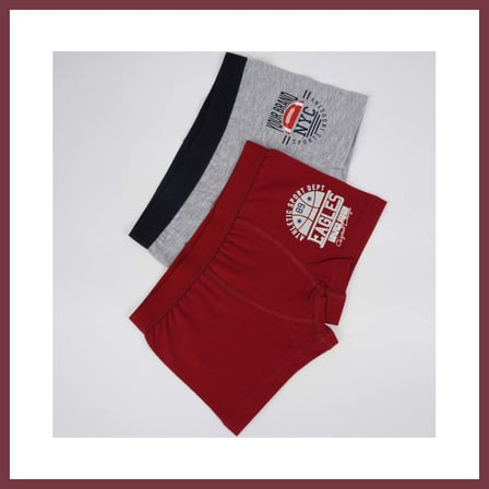 SHNSTORE Erkek 2li Boxer Set K128235 (tek adet fiyatı) · Beden: 3-4 Yaş · Renk: Asorti SHN0720