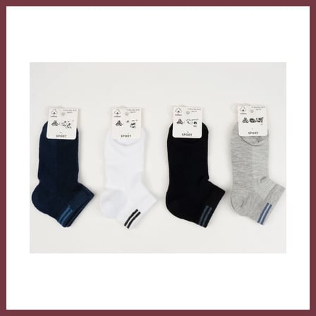 SHNSTORE Erkek Patik Çorap 200581 (tek adet fiyatıdır) · Beden: 1-2 Yaş · Renk: Asorti SHN0720