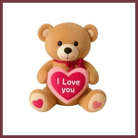 SHNSTORE PL50166 40 CM I LOVE AYILAR SHN0720
