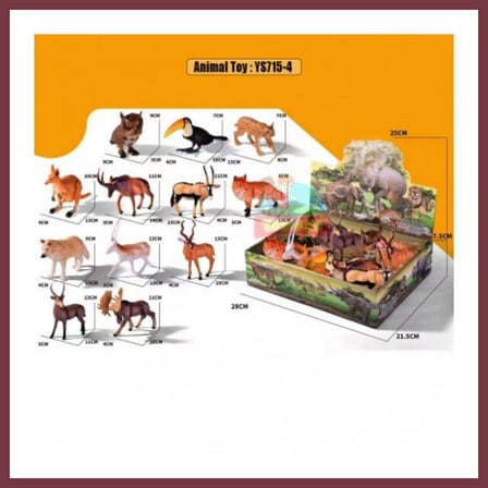 SHNSTORE VAHŞİ HAYVANLAR SERİSİ ADET FİYATI SHN0720