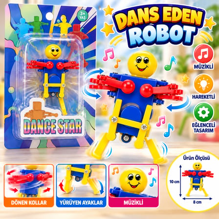 SHNSTORE DANS EDEN ROBOT KÇK (adet fiyatıdır) SHN0720
