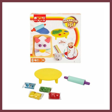 SHNSTORE Hamur İşi Oyun Hamuru Seti 200 g 6 Parça SHN0720