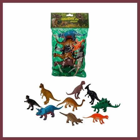 SHNSTORE 9 lu Dinozor Figür Seti 12-20 cm SHN0720