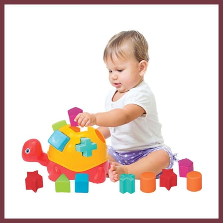 SHNSTORE Kaplumbağa Bebek Aktivite Oyun Seti SHN0720