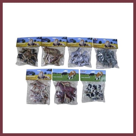 SHNSTORE SH-P9901-07A 7 9İNC ASLAN-İNEK-ZÜRAFA-FİL-AT-ZEBRA(Belirtilen fiyat, tekli satış için adet fiyatıdır.) SHN0720