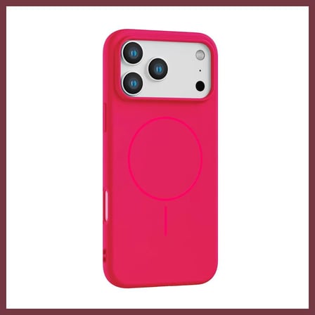 SHNSTORE Joko iPhone 17 Pro Max Uyumlu Jully Magsafe Kapak - Pembe SHN0720