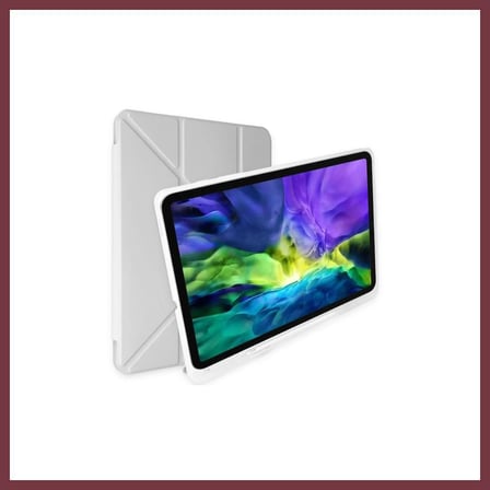 Shnstore İpad 9.7 (2018) Kılıf Kalemlikli Mars Tablet Kılıfı - Gri Shn0720