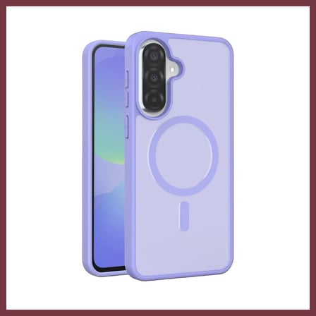 SHNSTORE Joko Samsung Galaxy A57 5G Uyumlu Jota Magsafe Kapak - Lila SHN0720