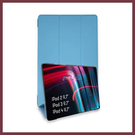 SHNSTORE iPad 4 9.7 Kılıf Tablet Smart Kılıf - Mavi SHN0720