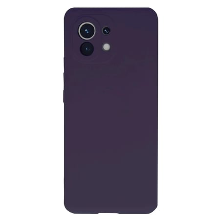 SHNSTORE Mi 11 Uyumlu Kılıf Nano içi Kadife Silikon - Mor SHN0720