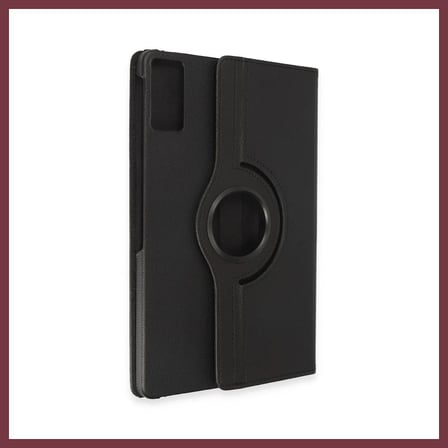 SHNSTORE Redmi Pad Kılıf 360 Tablet Deri Kılıf - Siyah SHN0720
